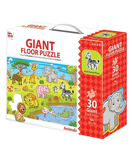 Braino Kidz Giant Floor Puzzle Multicolor - 30 Pieces
