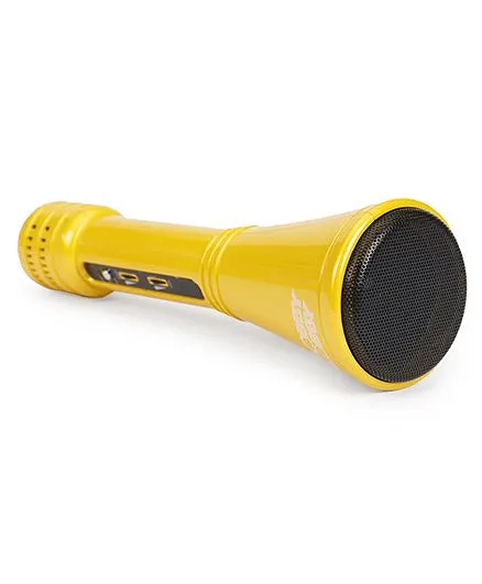 Hobby Lobby Karaoke Mic With Pouch - Yellow