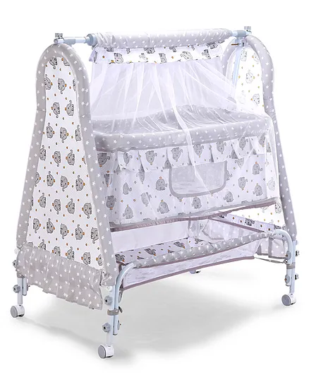 Mosquito Net Jhula Firstcry Baby Cradle With Mosquito Net Storage