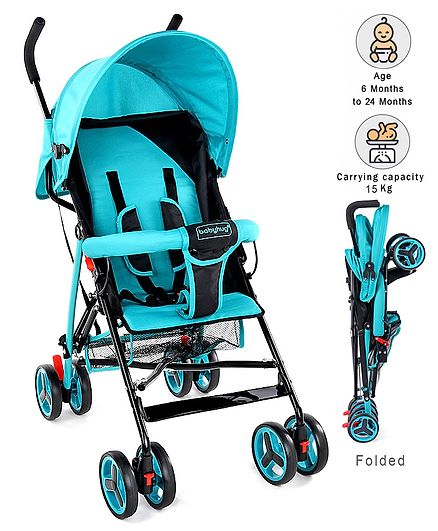 babyhug stroller how to fold