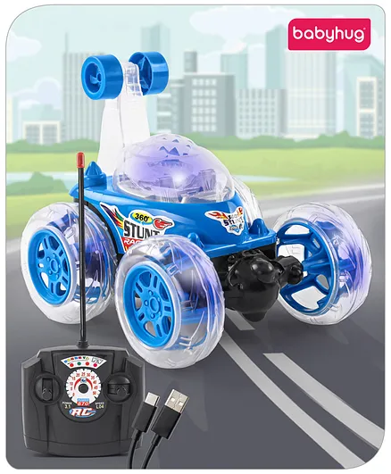 Remote control car blue colour on sale