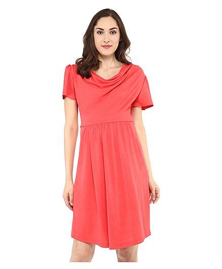 Coral Maternity Dresses