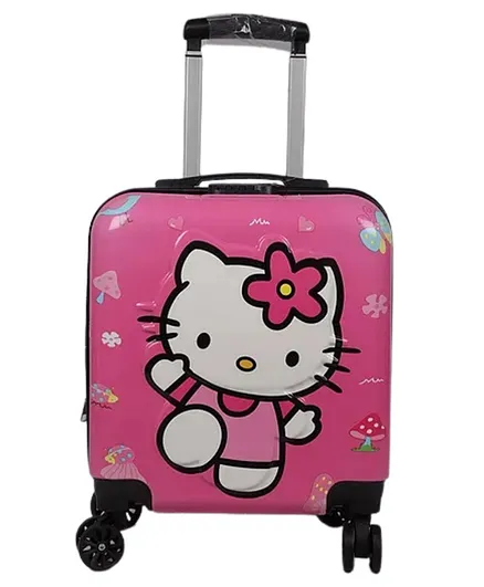 Zikku Kids Travel Trolley Bag, Hard Polycarbonate Case, Light