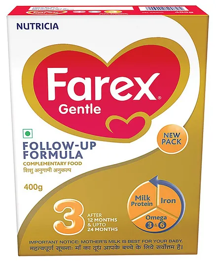 Farex Stage 3 Follow Up Formula - 400 gm