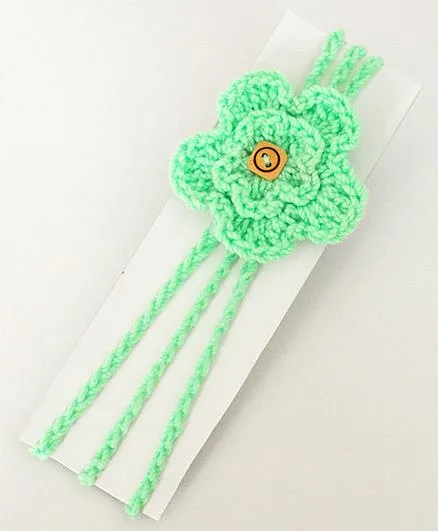Love Crochet Art Handmade Flower Design Headband - Pista
