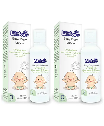 Littloo Baby Daily Moisturizing Lotion Enriched with Natural
