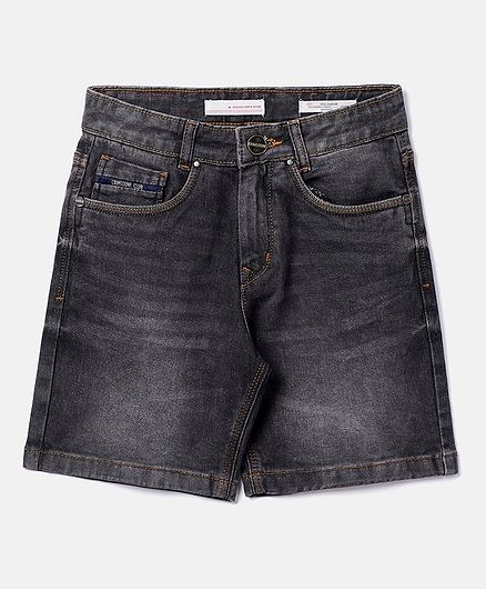 CRIMSOUNE CLUB Mild Washed Shorts - Grey