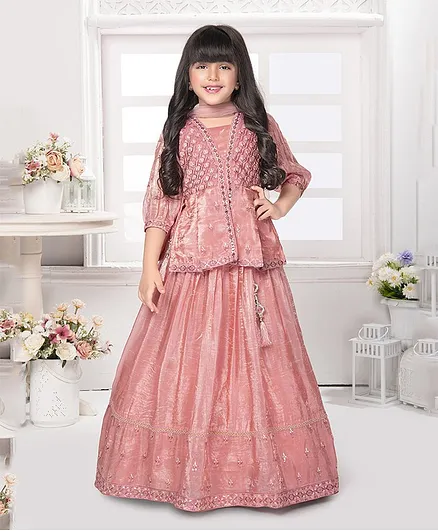 Designer lehenga for 12 year girl best sale