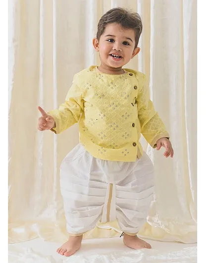 Tiber Taber Dhoti Kurta For Months Baby Buy Tiber Taber Cotton