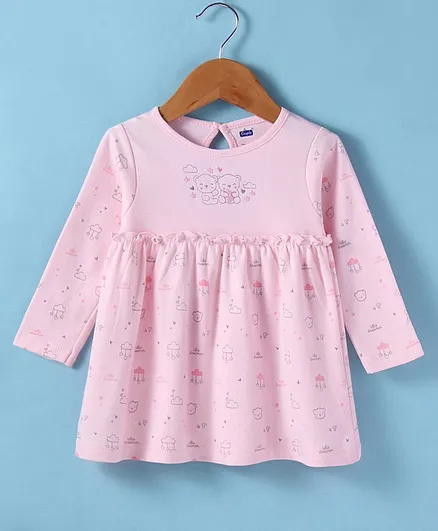 Print Cucumber Frocks For Baby Girl Organic Cotton Frock| Infants