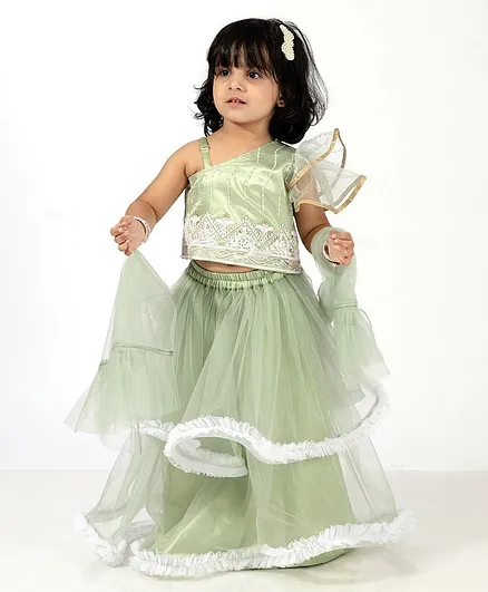 Dupatta Net Pencil Skirt Buy Elaisha Sleeveless Sequin Embroidered