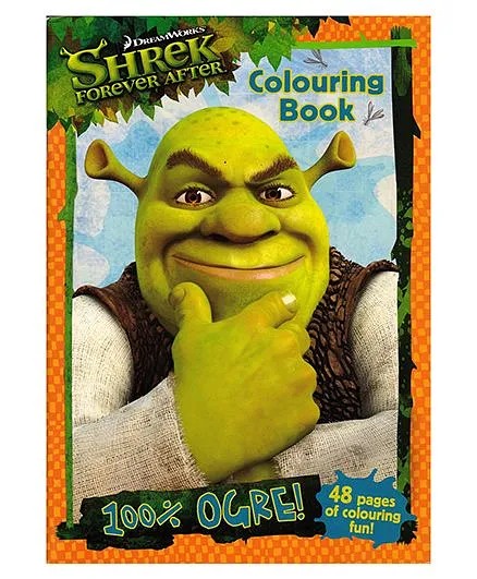 Shrek Forever After Colouring Book - English