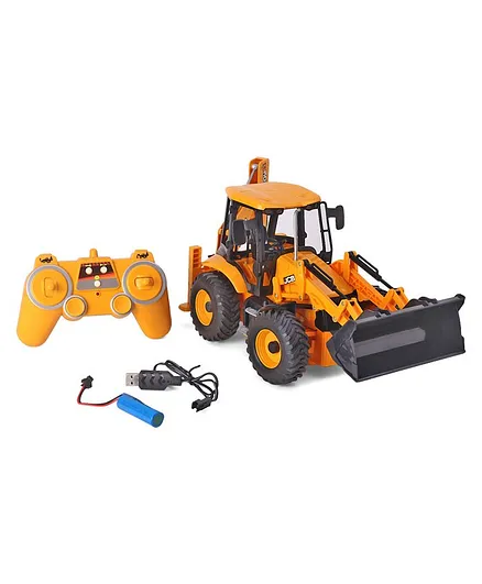 Remote Control Jcb Jcb Video Toys JCB Remote Control 3DX Backhoe
