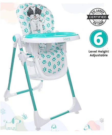 Babyhug Fine Dine Highchair With 6, Safety First Dine And Recline High Chair Set