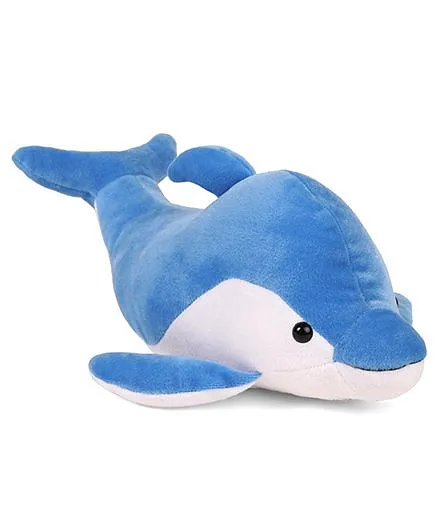 Play Toons Dolphin Soft Toy Blue - 25 cm