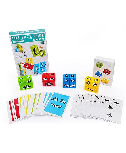 Kidology Emoji Cube Face Change Game for Kids, Learning Educational Emotion Change Blocks 16 Emoji Cube-Bell Online India, Buy Puzzle Games & Toys for (2-8 Years) at FirstCry.com - 19141150
