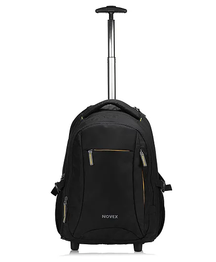 NOVEX Epistle Soft Sided Laptop Trolley Backpack with wheels