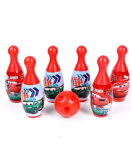 disney cars bowling set