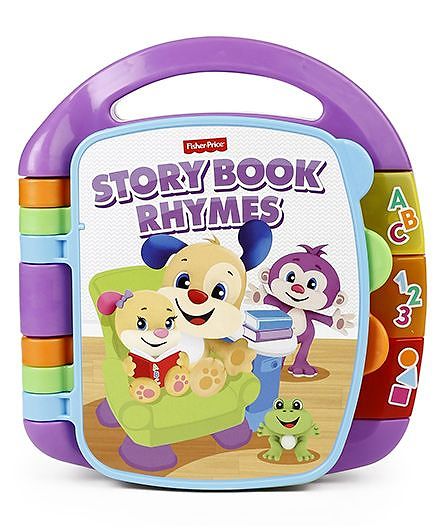 fisher price story rhymes book