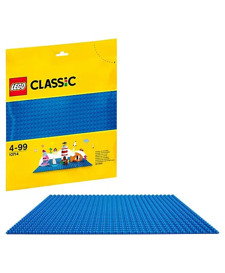 Lego Classic Baseplate Blue - 1 Piece  -10714