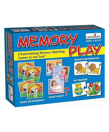 Creative Memory Play Game - Blue