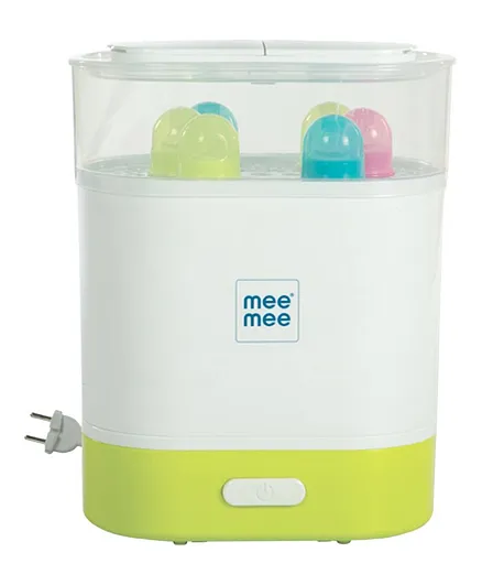 Mee Mee Advanced 3 in 1 Steam Sterilizer and Warmer (Up to 6 Bottles & Accessories