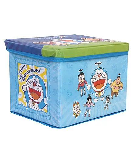 Doraemon Toy Storage Box - Blue