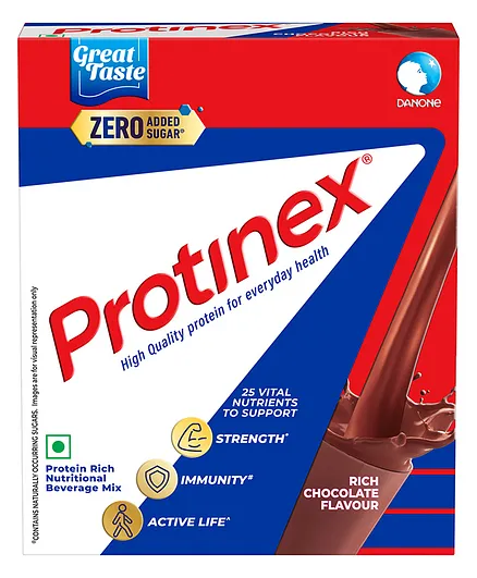 Protinex Health And Nutritional Drink Mix For Adults with High protein & 10 Immuno Nutrients Chocolate Flavour - 250 gm