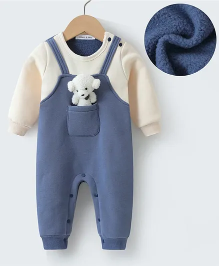 Buy Mark Mia Cotton Full Sleeves Rompers With Teddy Applique