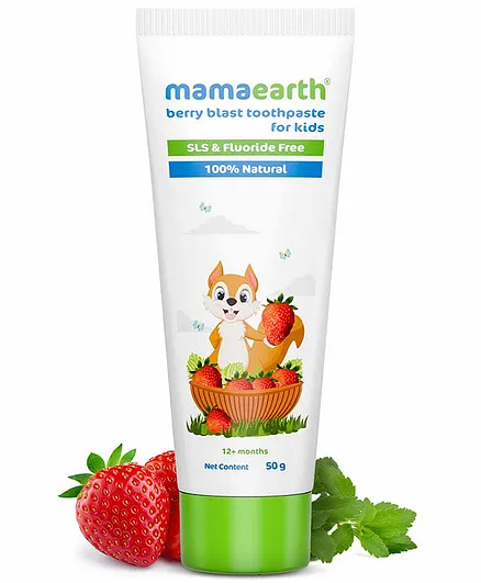 mamaearth Berry Blast Toothpaste - 50 gm