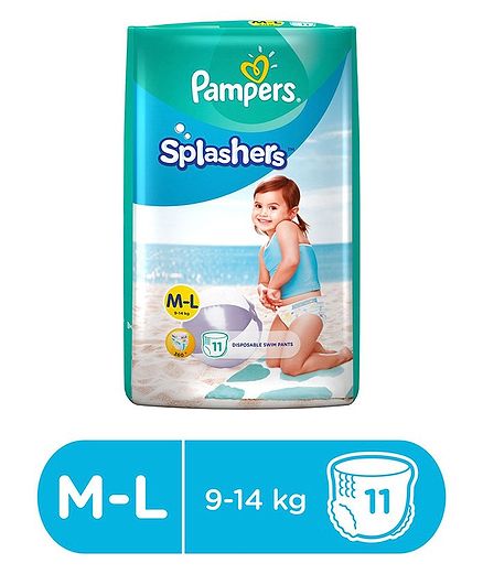 pampers splashers medium