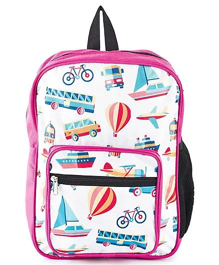 The Yellow Jersey Company School Bag Pink - 14 Inches