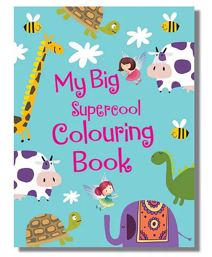 My Big Supercool Colouring Book - English