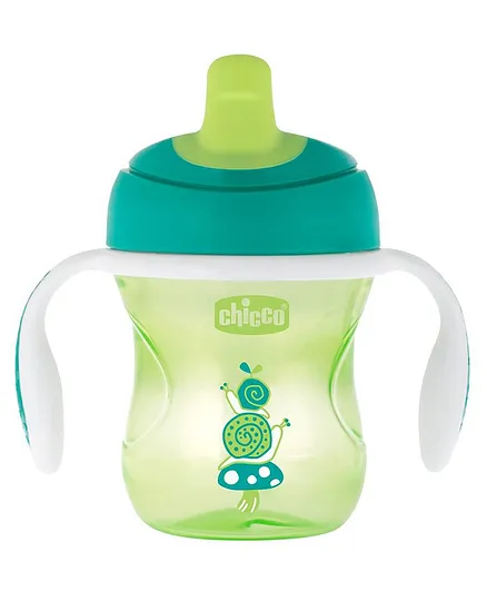 Chicco Training Cup With Semi Soft Spout - 200 ml (Color & Print May Vary)