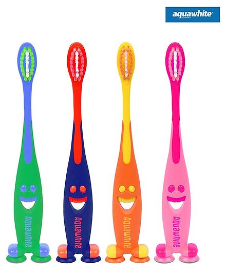 smiley silicone toothbrush