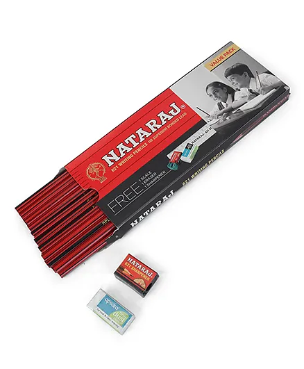 Nataraj 621 Pencils Value Pack - 20 Pencils  (Design and Print may vary)