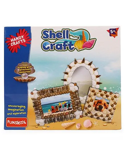 Funskool Shell Craft Activity Kit - Multicolor
