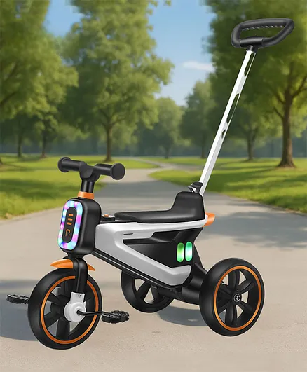 Best Tricycle Tricycle For Toddlers With Push Bar Babyhug Plug