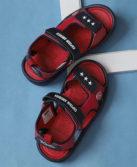 Buy Kidsville Marvel Featuring Captain America Designed Sandals