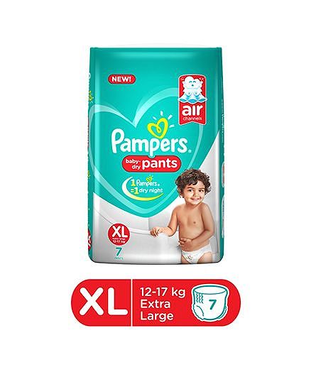 pampers pants extra large