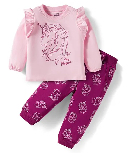 Buy Doodle Poodle 100% Cotton Knit Full Sleeves T-Shirt Lounge