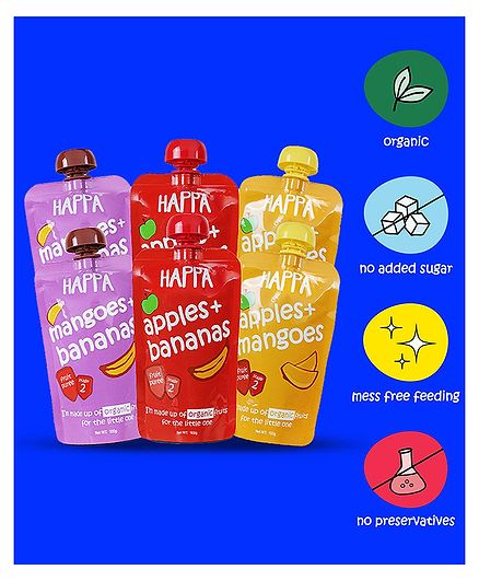 organic fruit puree for babies