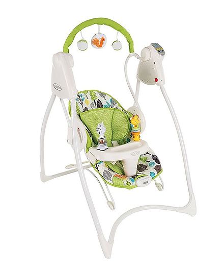 Graco Bounce Bear Trail Swing Green White Online In India Buy At Best Price From Firstcry Com 2114897