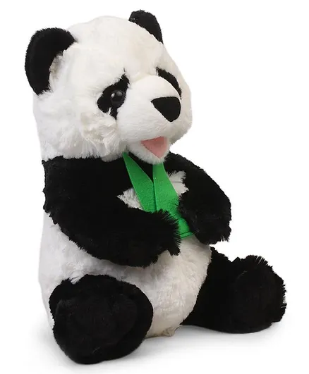 Wild Republic Sitting Panda Soft Toy Black White - 25 cm