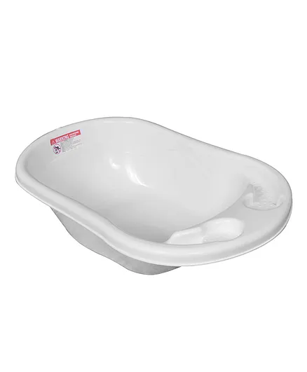 Sunbay Splash Bath Tub with Temperature Indicator - White