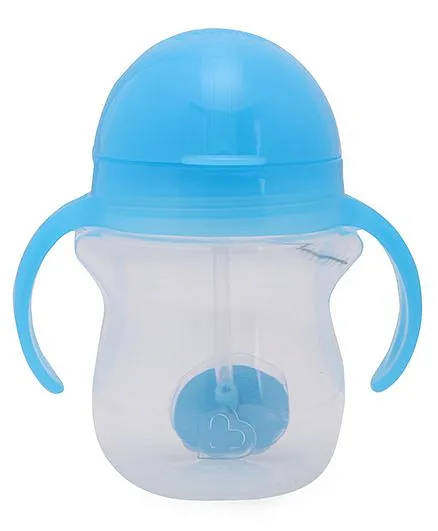 Munchkin Any Angle Weighted Straw Cup Blue - 207 ml