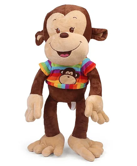 Starwalk Monkey Soft Toy Brown - Height 35 cm