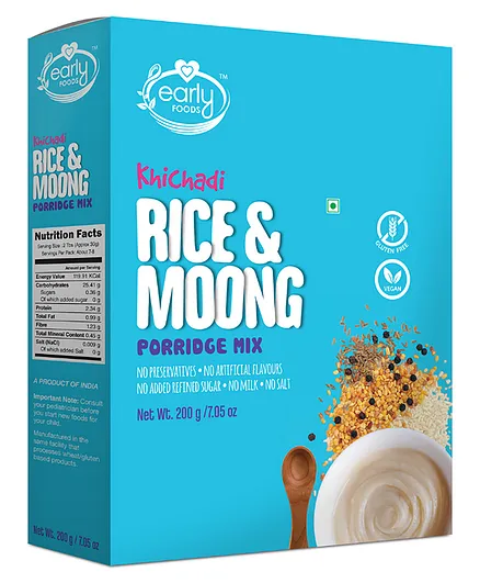 Early Food Rice & Moong Khichdi Mix - 200 gm