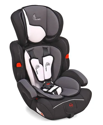 R For Rabbit Jumping Jack The Growing Baby Forward Facing Car Seat Black And White In India At Best From Firstcry Com 2207628 - Best Car Seat For Babies In India