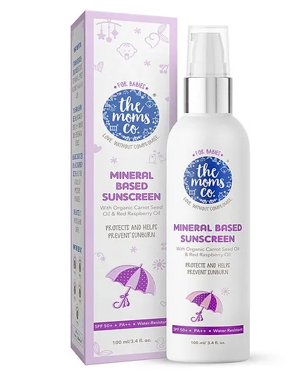 The Moms Co Baby Mineral Based Sunscreen - 100 ml